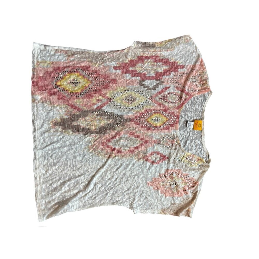 Ruby Rd. Woman White And Pink See-Thru - Picture 6 of 6